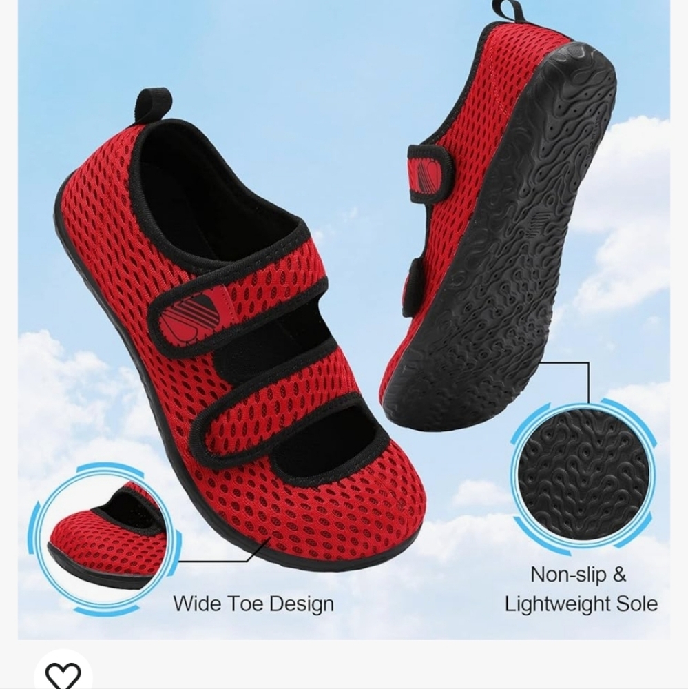 NEW Women's non-slip, lightweight shoes, sz XXL  *413.2